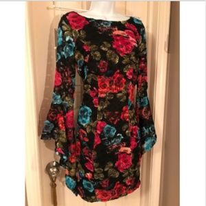 ModCloth Cute lace Floral Party Dress Medium